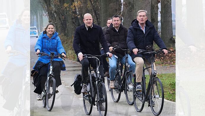 Nieuw vrijliggend fietspad verhoogt veiligheid voor scholieren tussen Zeewolde en Groevenbeek