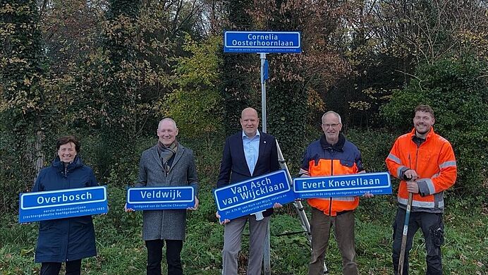 Nieuwe straatnamen voor Zorgpark GGz Centraal in Ermelo