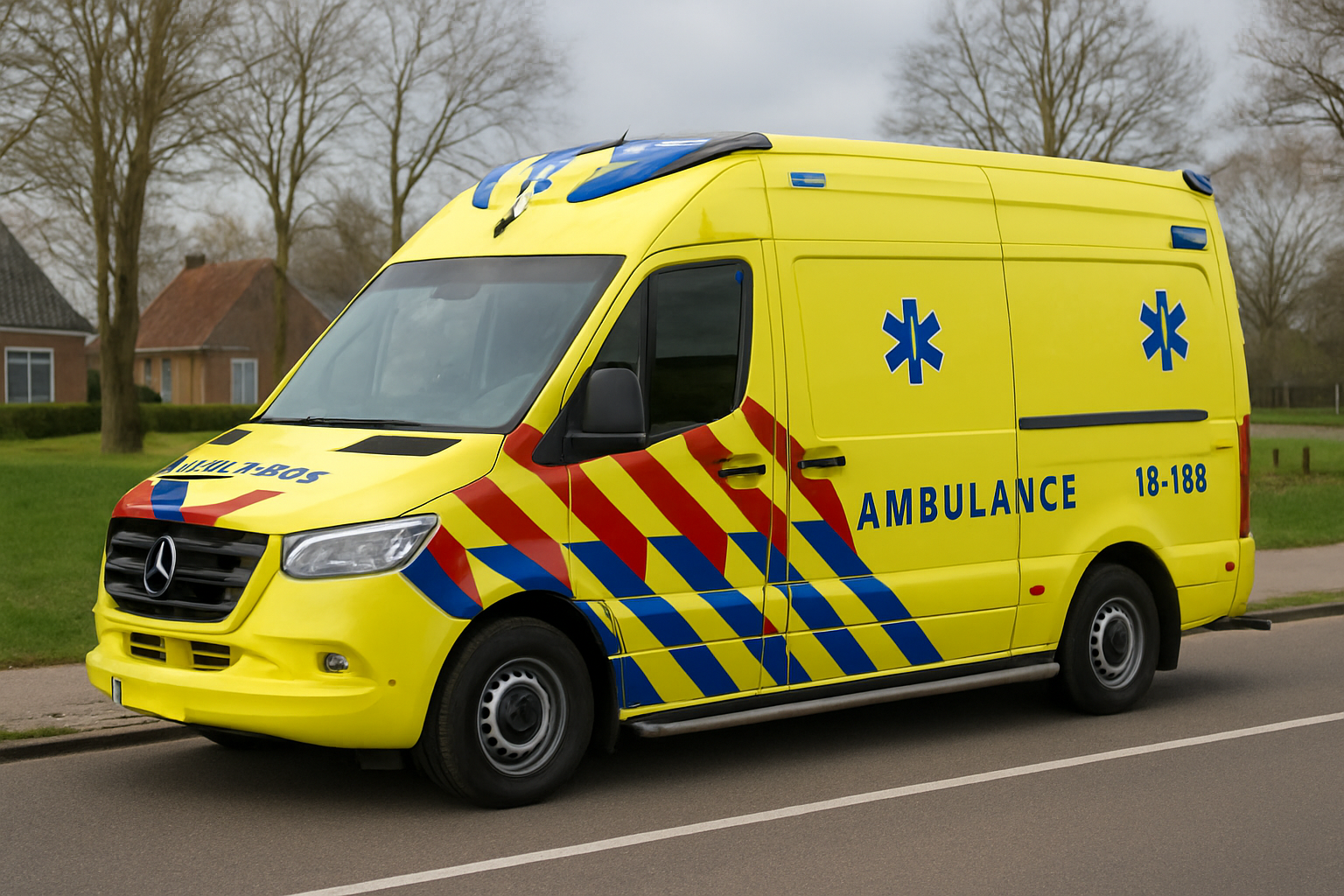 Fietser gewond bij aanrijding met bestelbus in Ermelo