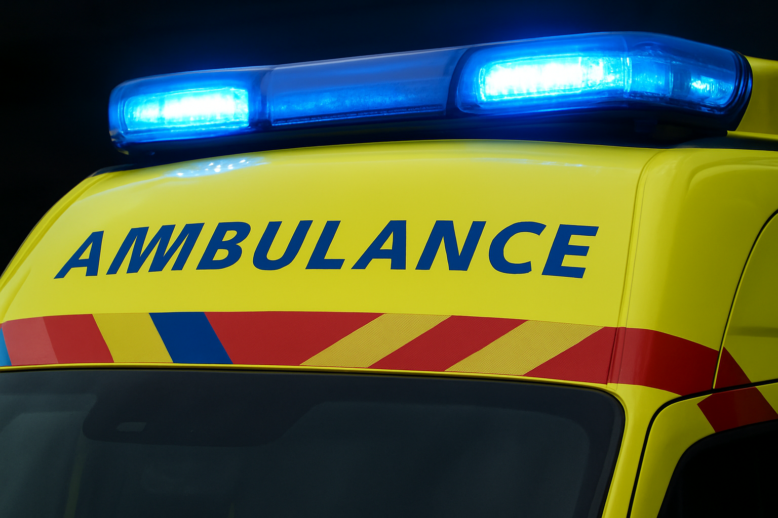 Bestelbus botst tegen vangrail op A28 tussen Ermelo en Putten; bestuurder gewond