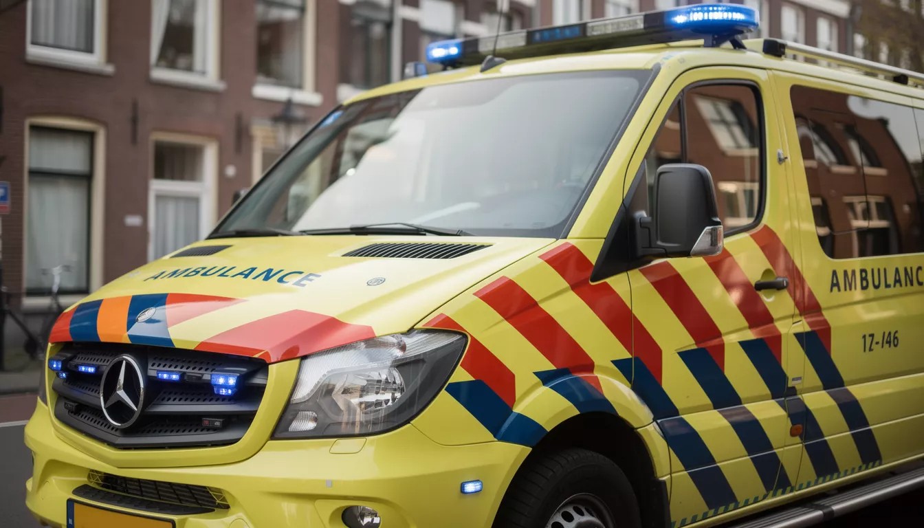 Bestuurder en bijrijder gewond bij eenzijdig ongeval op Horsterweg in Ermelo