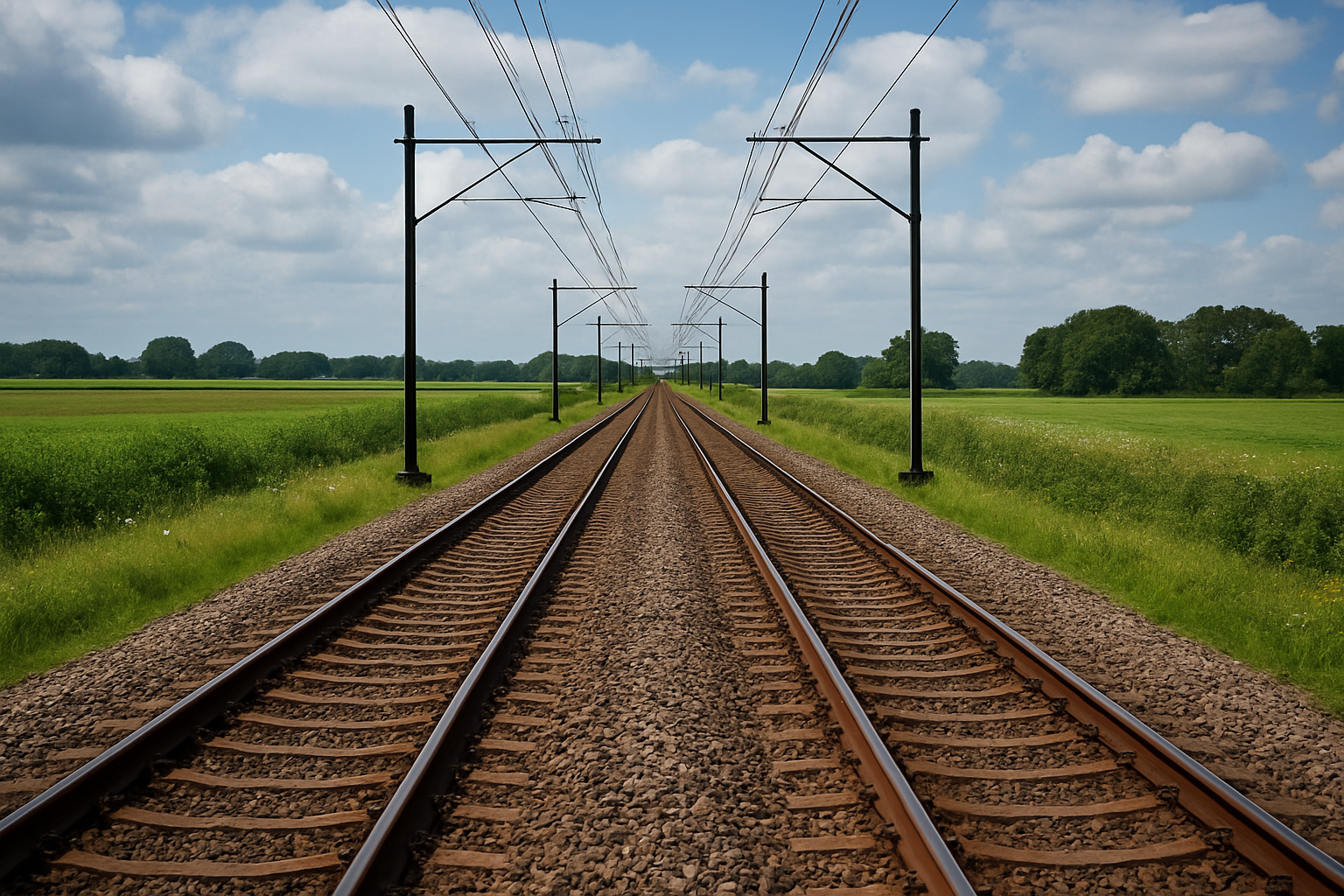 Spoorwerkzaamheden bij Ermelo van 3 op 4 februari