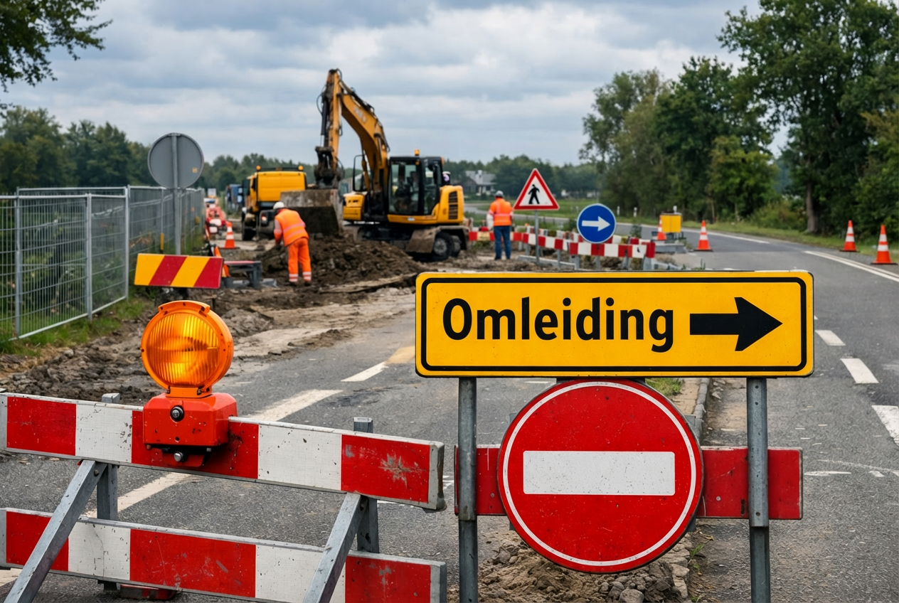 Onderhoud aan Slingerweg en fietspad in Zeewolde vanaf 16 maart