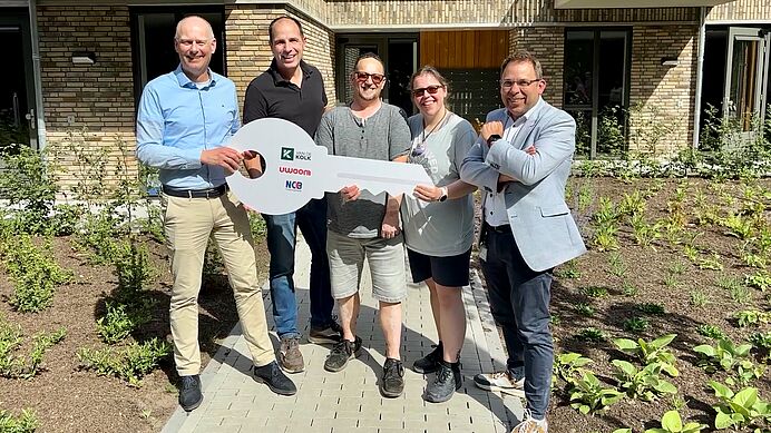 Eerste 28 sociale huurwoningen in Slingerpark Ermelo opgeleverd