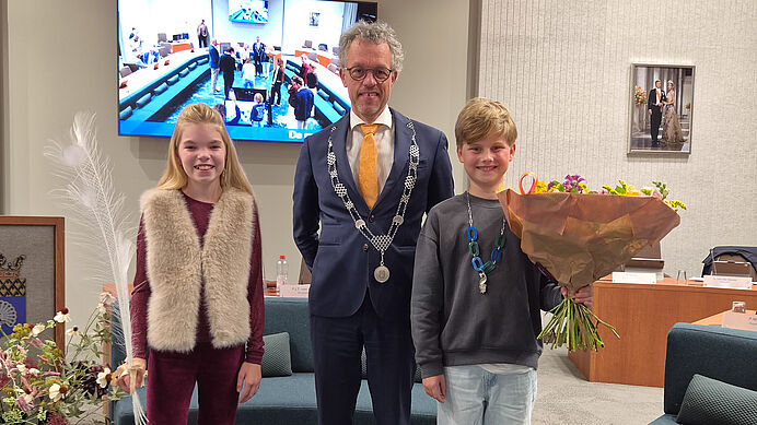 Ermelo heeft met Hugo nieuwe kinderburgemeester