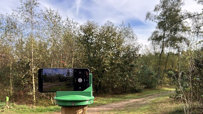 Ermelo plaatst timepins om veranderingen in natuur vast te leggen